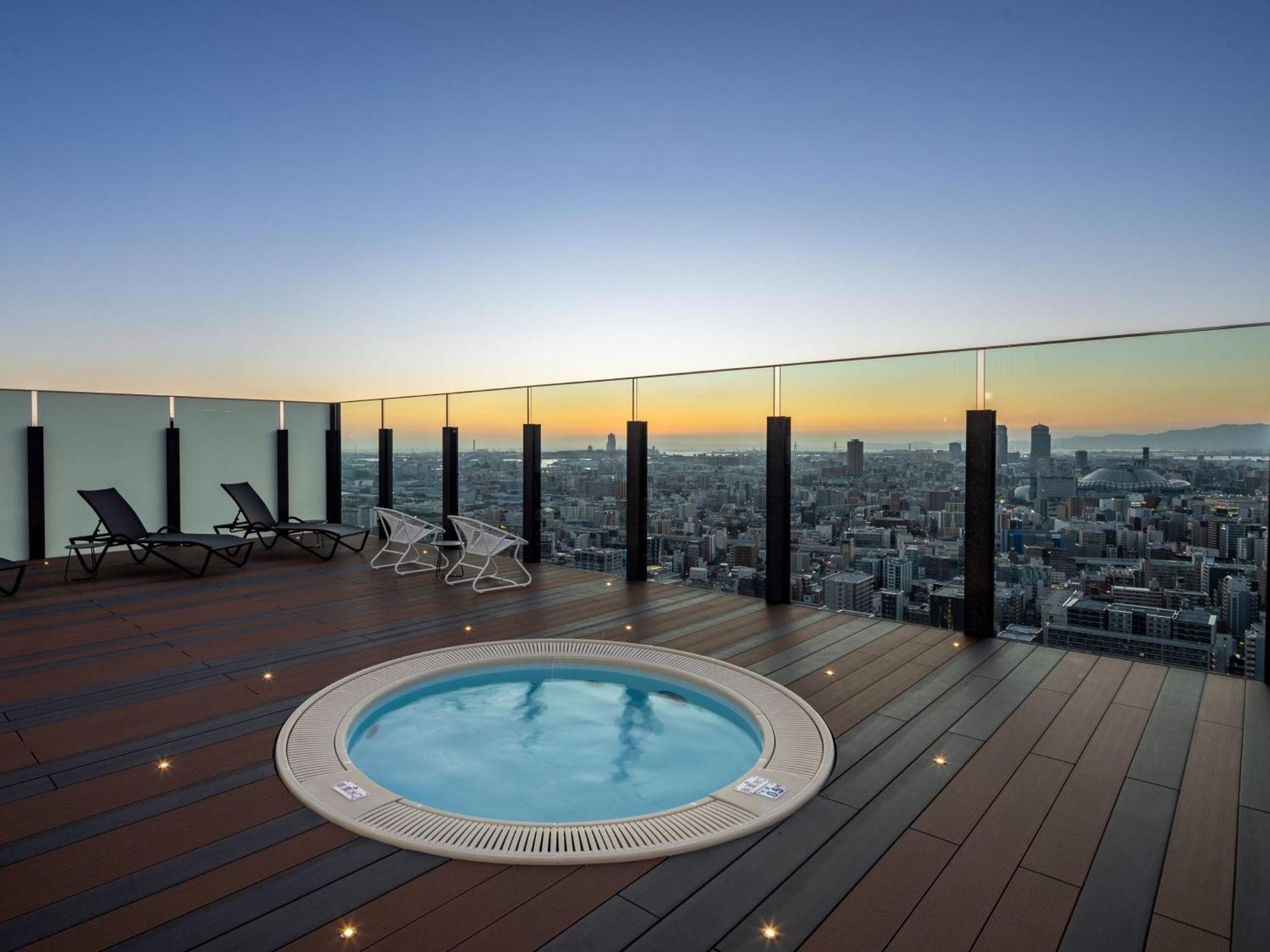 Apa Hotel & Resort Osaka Namba Ekimae Tower Exterior foto