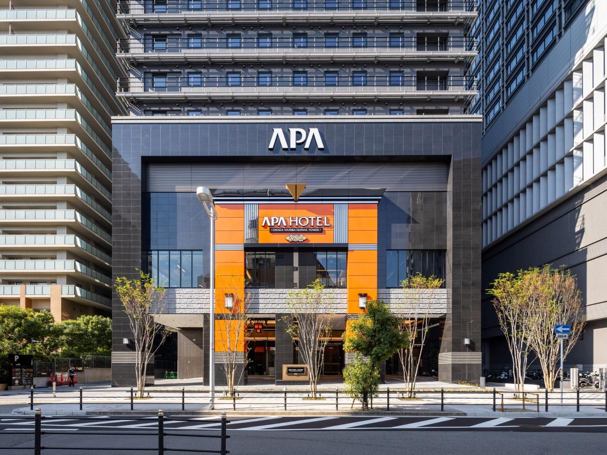 Apa Hotel & Resort Osaka Namba Ekimae Tower Exterior foto
