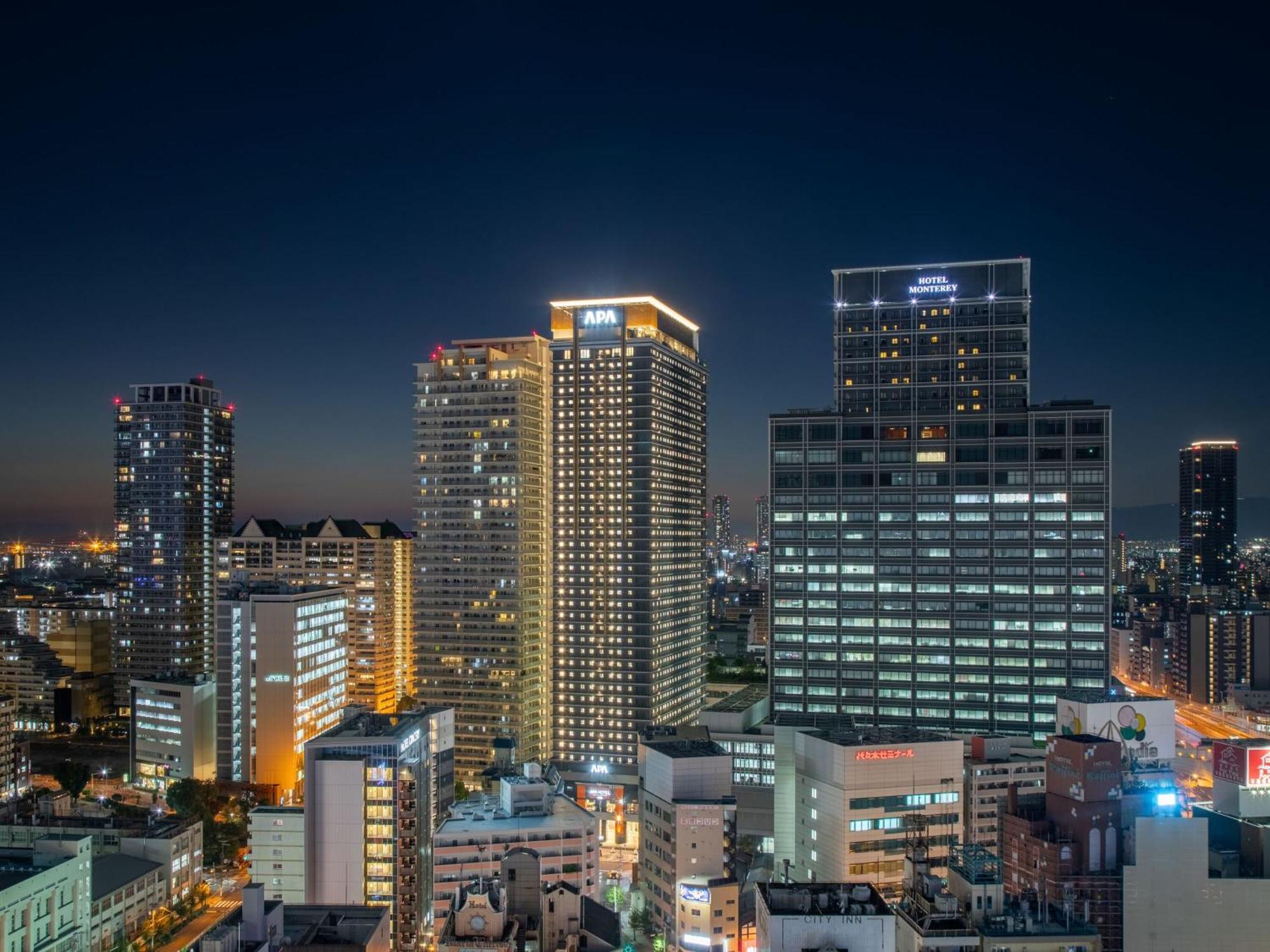 Apa Hotel & Resort Osaka Namba Ekimae Tower Exterior foto